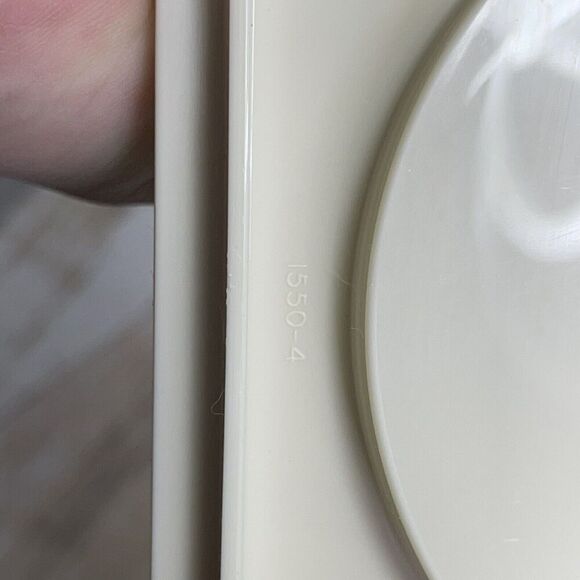 Vintage TUPPERWARE two 1323 Condiment Bowls W/Lids 812 Caddy 1550 spoon - Picture 12 of 16